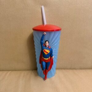 Regal Superman (2025 Movie) Light Up Souvenir Tumbler Cup with Straw